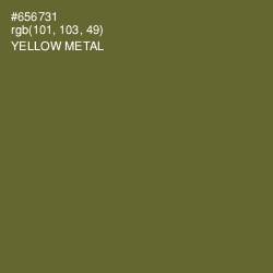 #656731 - Yellow Metal Color Image